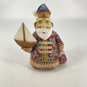 G. DeBrekht CAPTAIN KRINGLE Santa's Village Series #13104 Nautical 401/600 LTD